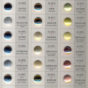 Bảng màu Kim Loại