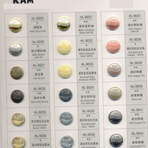 Bảng Màu Kim Loại