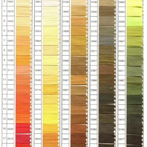 Bảng Màu Vải Zip