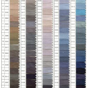 Bảng Màu Vải Zip