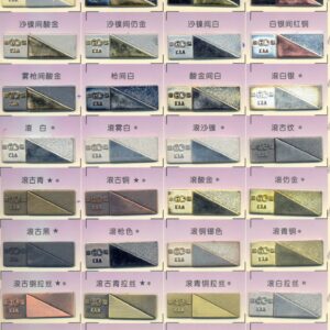 Bảng Màu Kim Loại